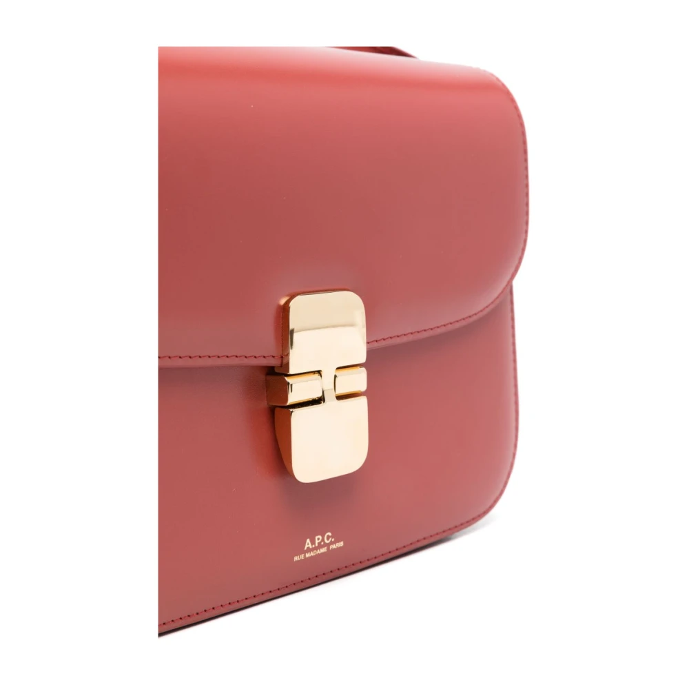 A.p.c. Rode Tassen voor Stijlvolle Look Red Dames