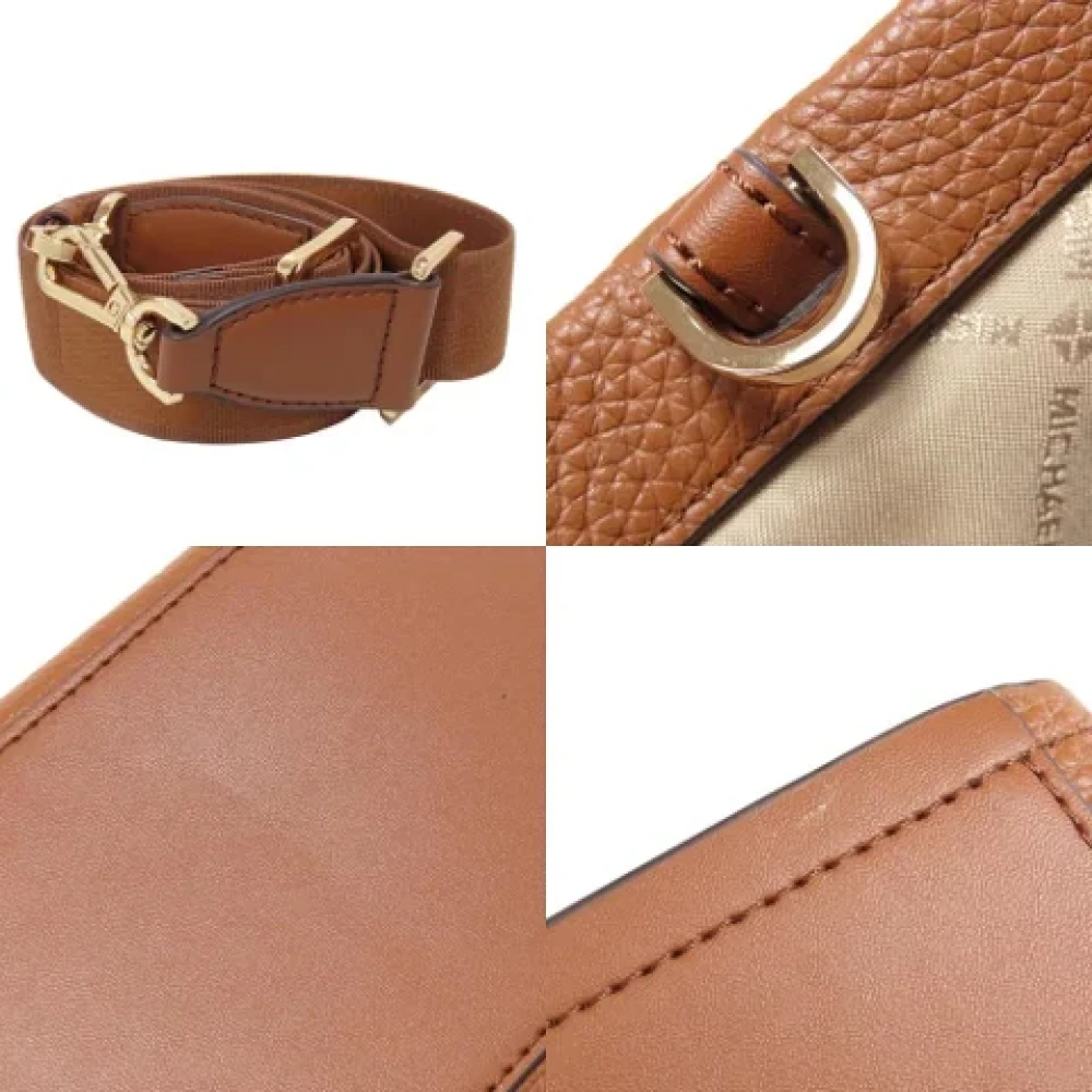 Michael Kors Pre-owned Leather handbags Brown Dames