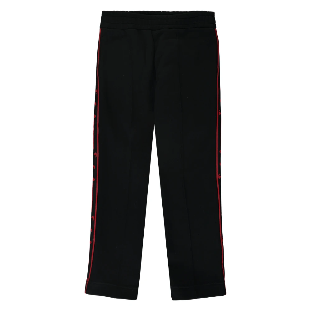 Off White Track Pants med Logo Sidestripes Black, Pojke