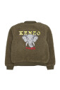 sweat-shirt-kaki-en-coton