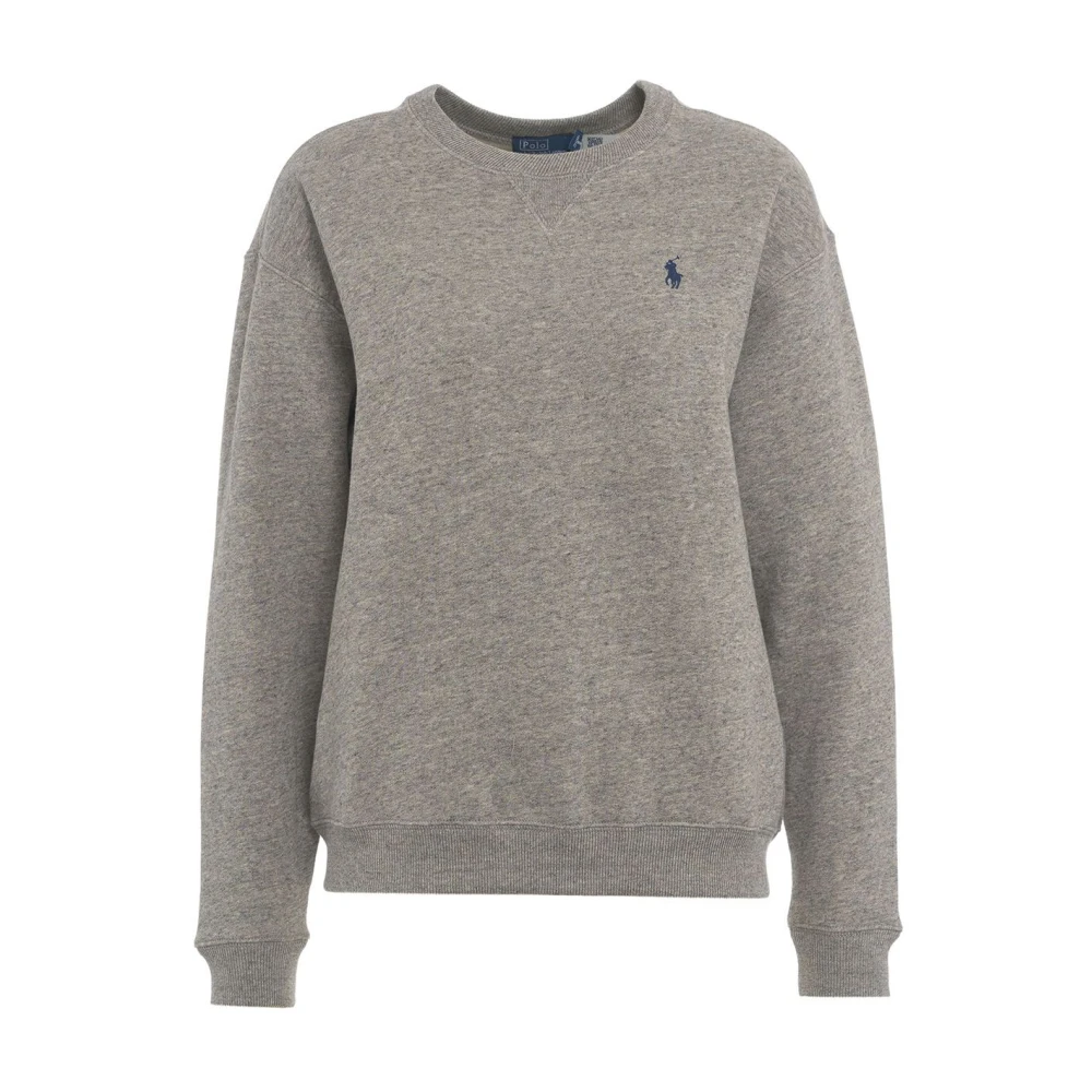 Polo Ralph Lauren Grijze Sweatshirt Aw24 Dameskleding Gray Dames