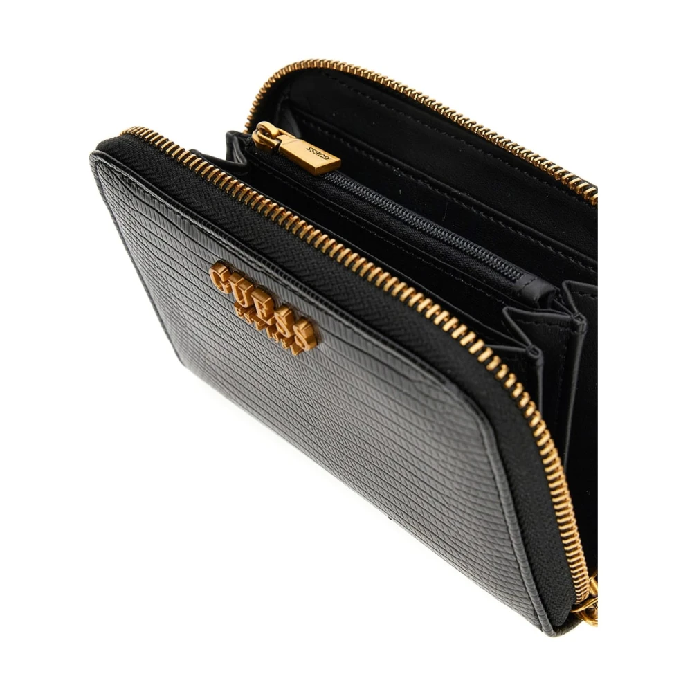 Guess Python Print Mini Portemonnee Black Dames