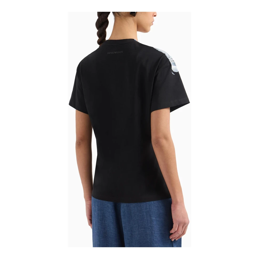 Emporio Armani T-Shirts Black Dames
