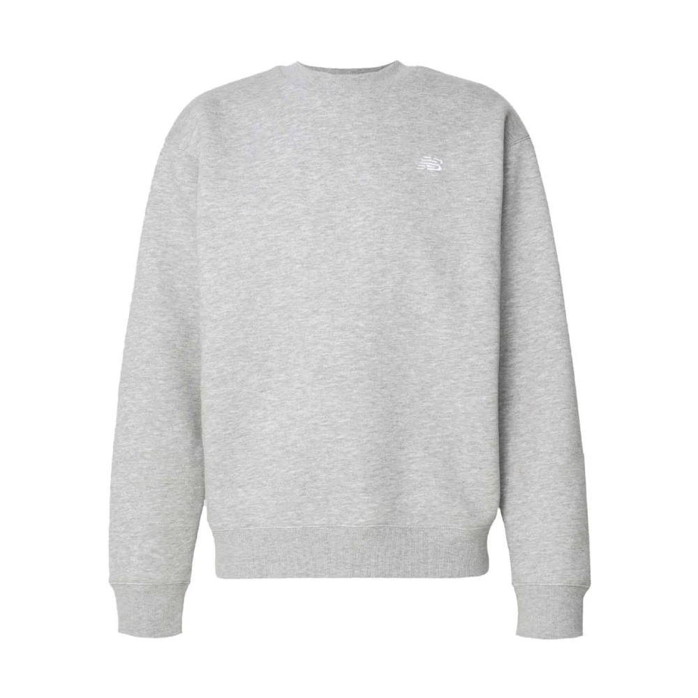 New Balance Katoenen Sweatercollectie Gray Heren