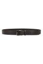 ceinture-plate-en-cuir-marron