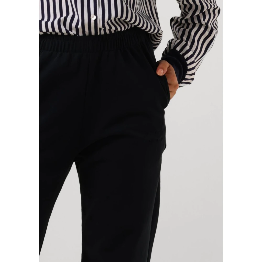 Penn&Ink N.Y Navy Joggingbroek Comfortabele Casual Stijl Blue Dames