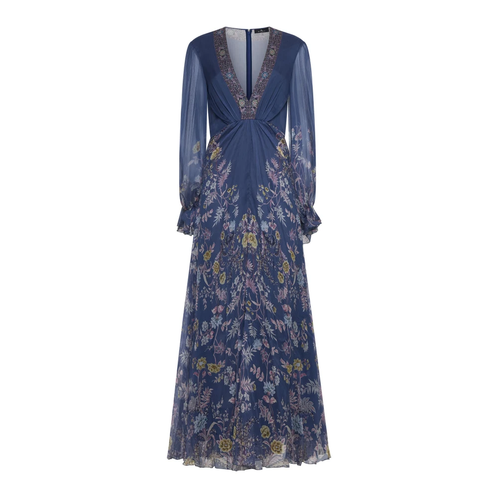 ETRO Elegante Jurken Collectie Blue Dames