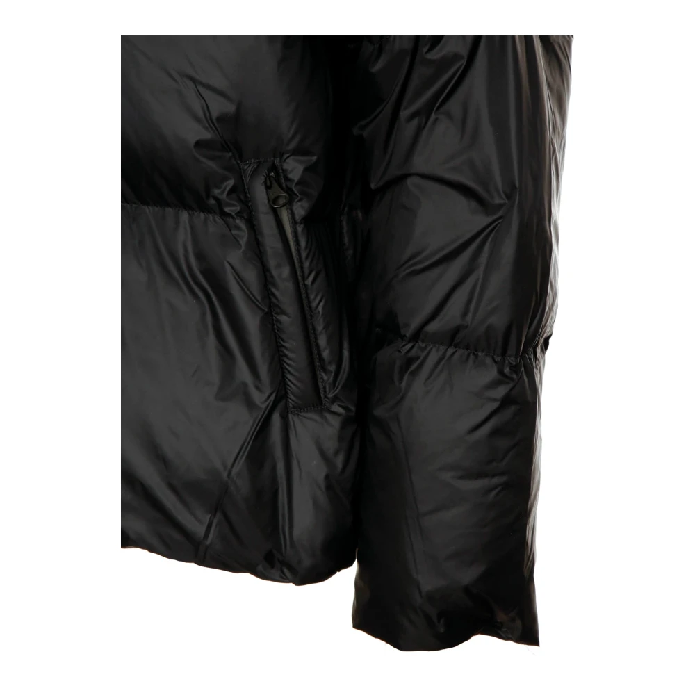 Arte Antwerp Puffer Jacket met capuchon Black Heren