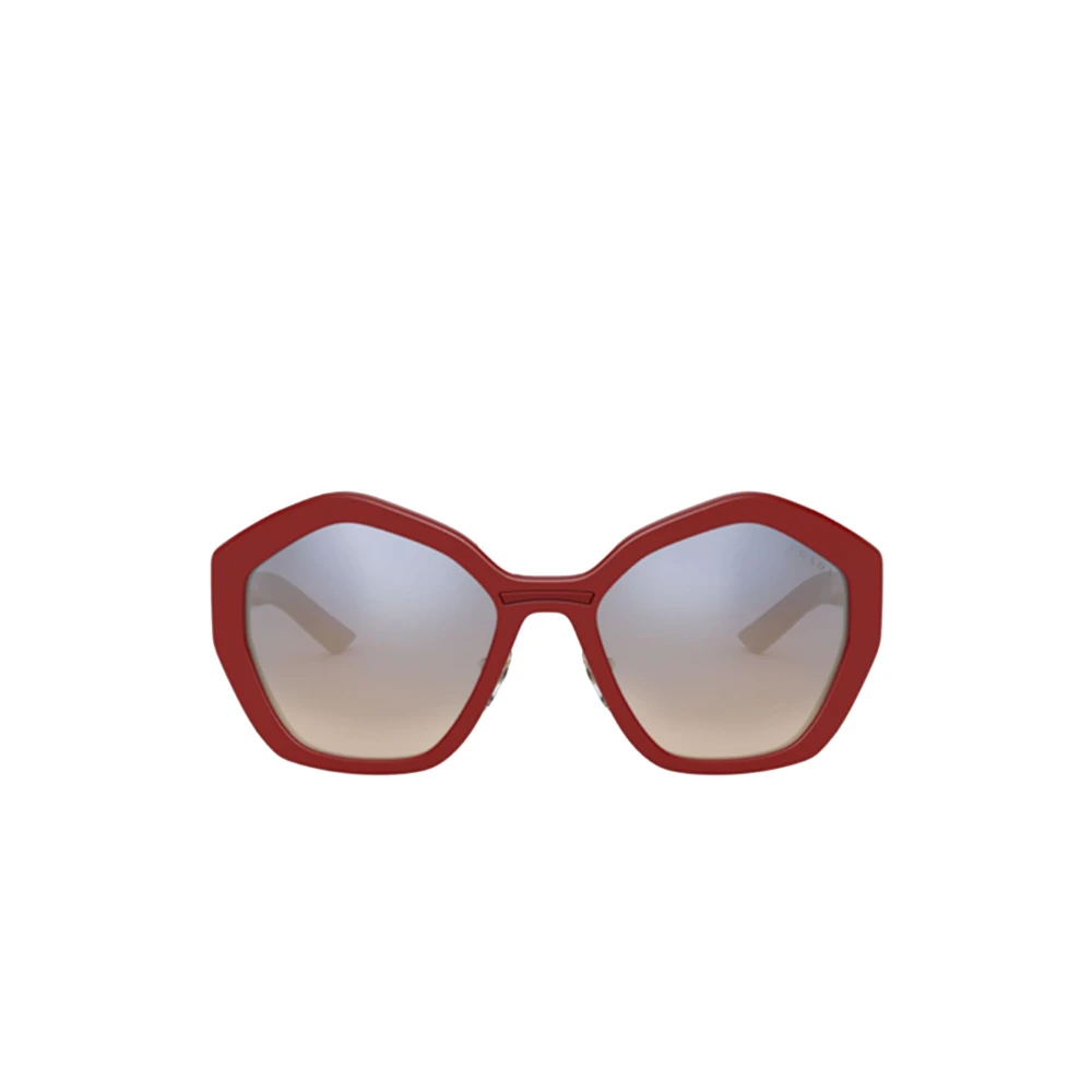 Prada Prachtige Zonnebril voor Vrouwen SPR 08X 539-716 Red Dames