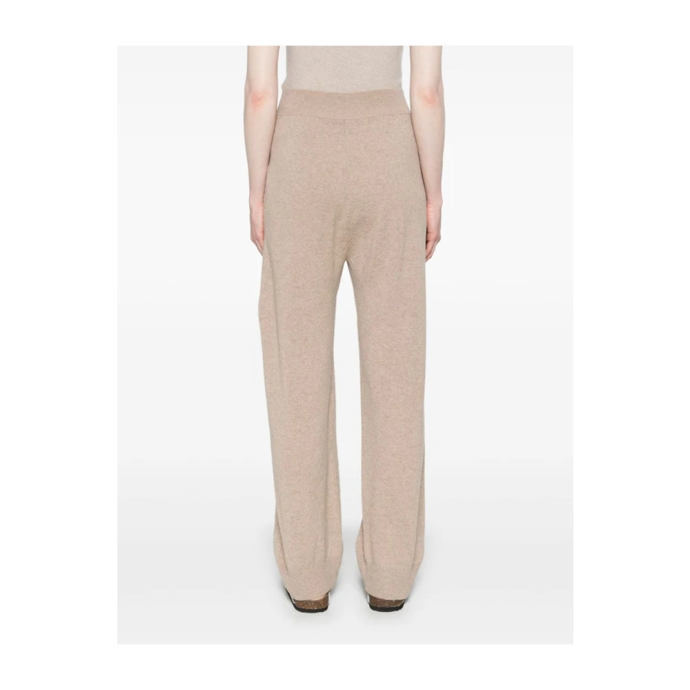 Stella Mccartney Beige Gebreide Elastische Taillebroek Beige Dames