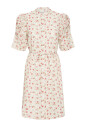 robe-rose-saumon-fleurs