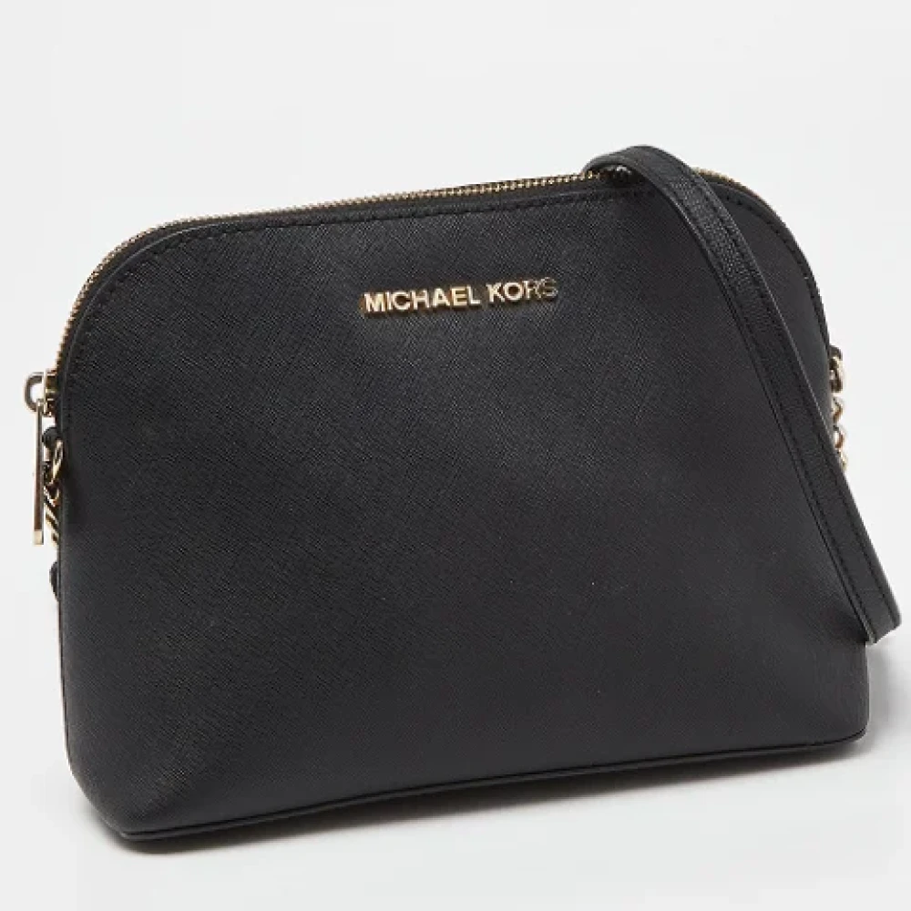 Michael Kors Pre-owned Leather shoulder-bags Black Dames