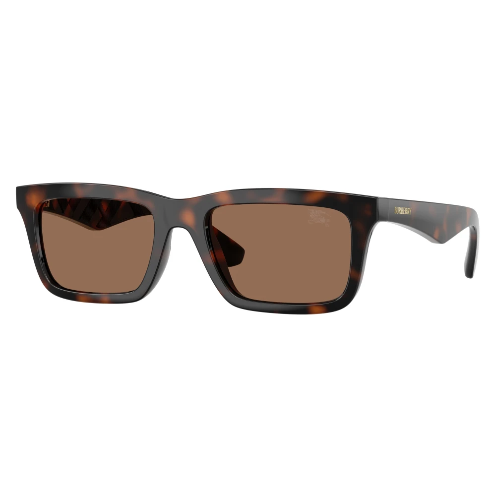 Burberry Men's Brown Rectangle Sunglasses