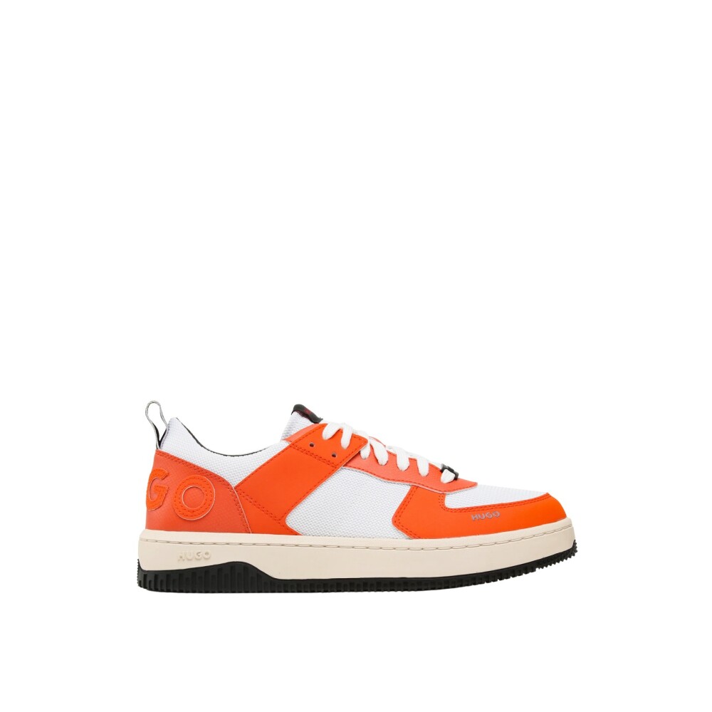 Orange and white sneakers online