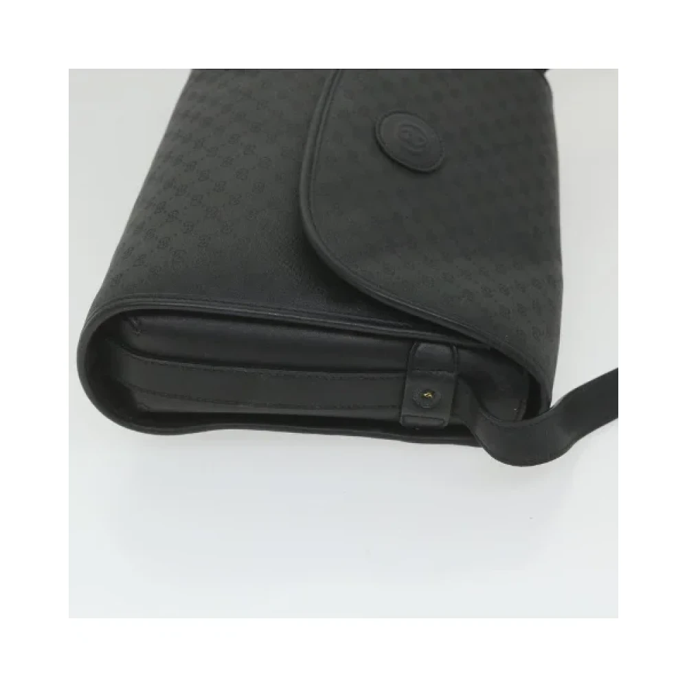 Gucci Vintage Pre-owned Canvas gucci-bags Black Dames
