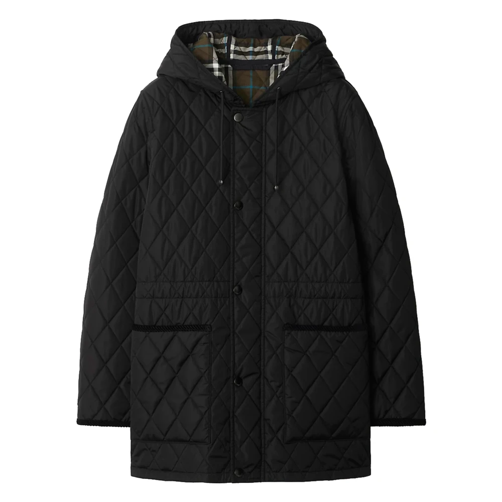 Burberry Zwarte Quilts voor Stijlvolle Huizen Black Dames