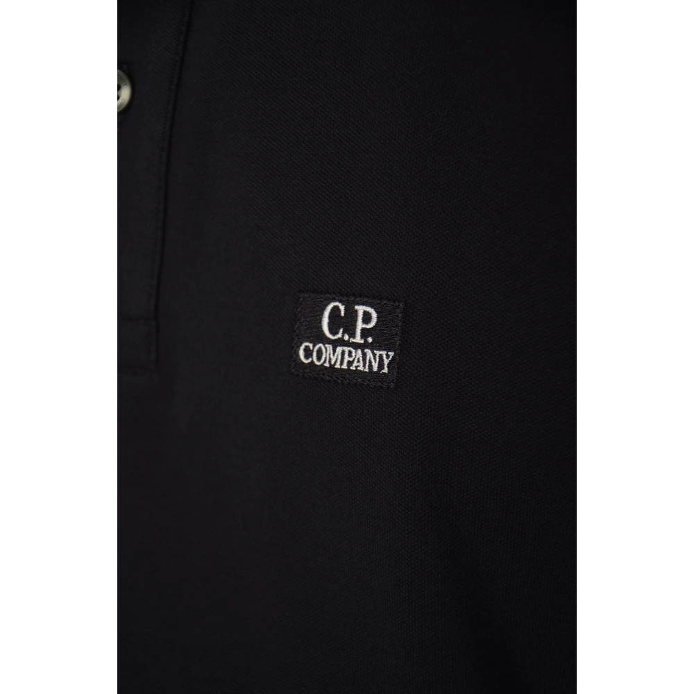 C.P. Company Polo Shirts Blue Heren