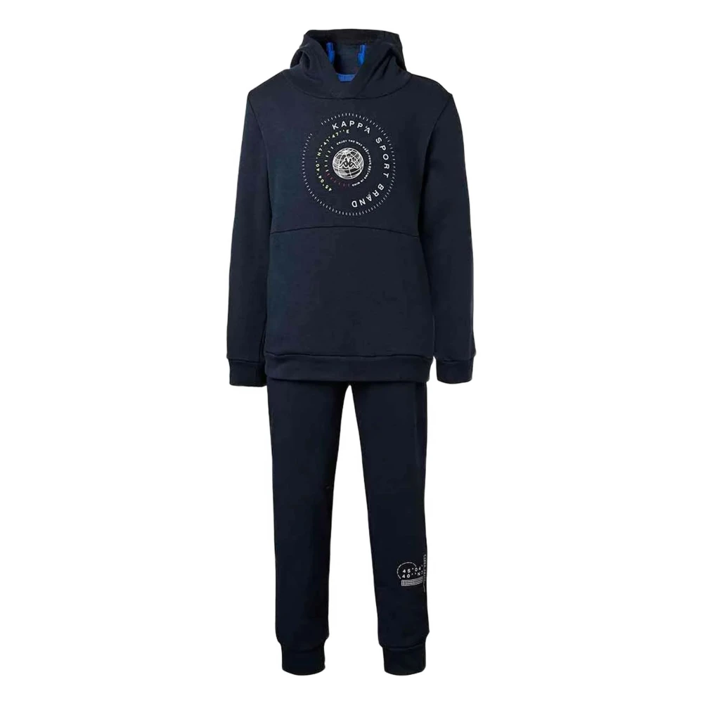 Kappa BTS Benzem Komplett Tracksuit för Barn Blue, Pojke