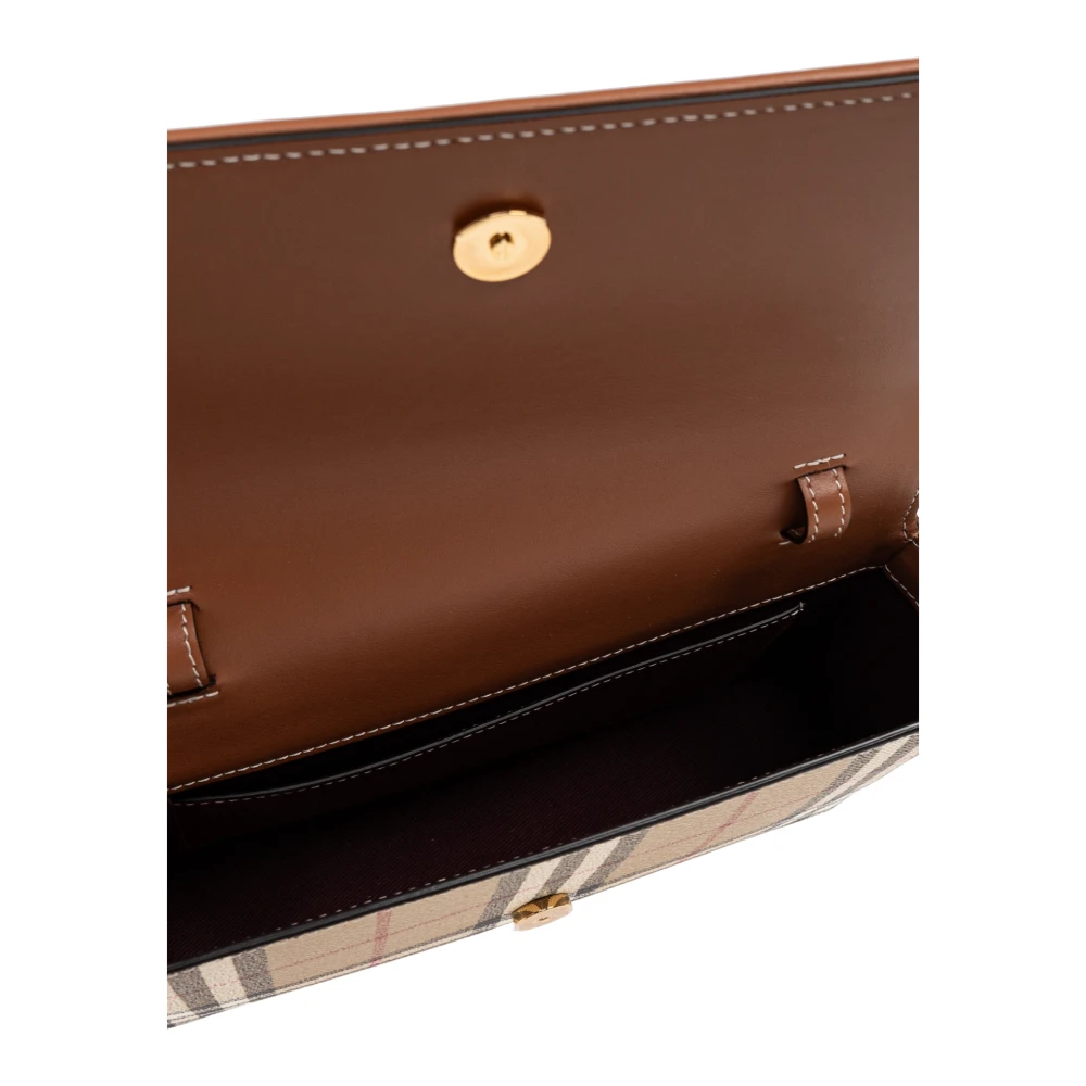 Burberry Hampshire Schoudertas Beige Dames