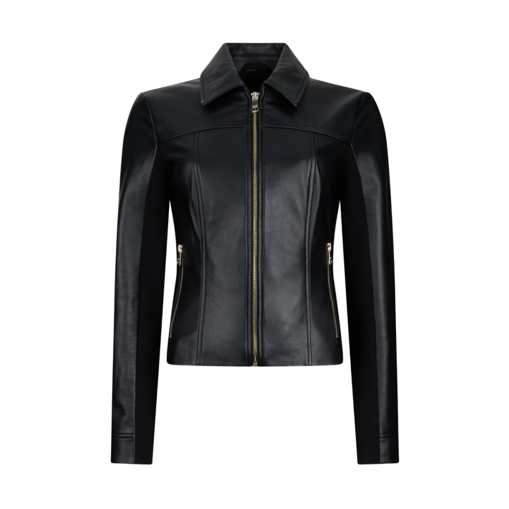 Liu Jo Donna Nero - Leather Jacket - Jackets - M