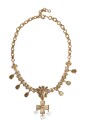 crystal-cross-pendant-chain-necklace