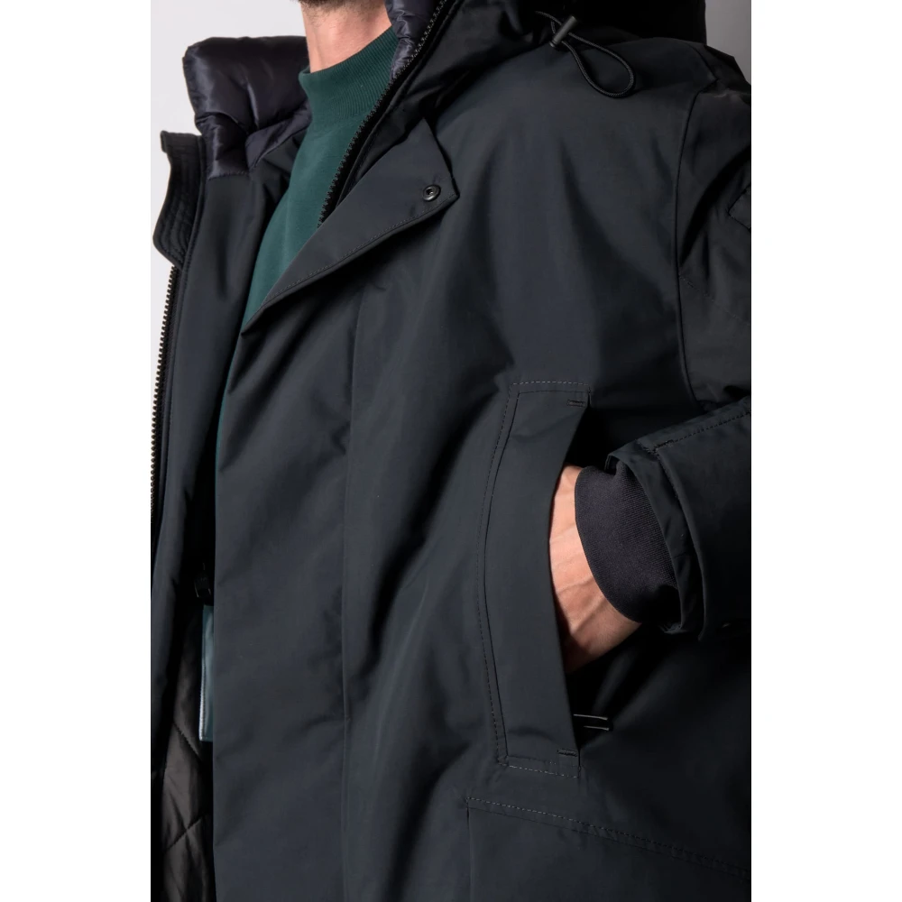 g-lab Epic Parka in Donkerblauw Blue Heren