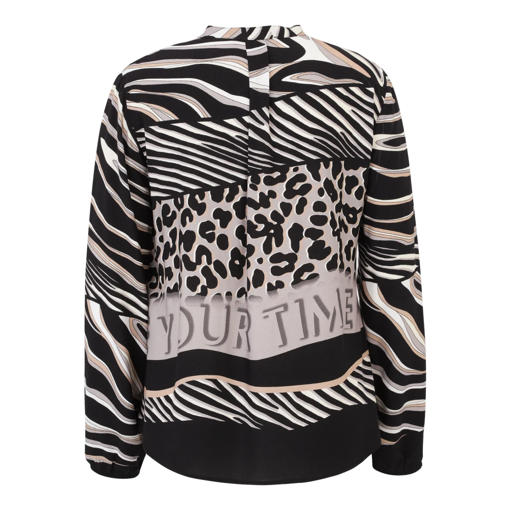 Betty Barclay Dierenprint Lange Blouse Multicolor Dames