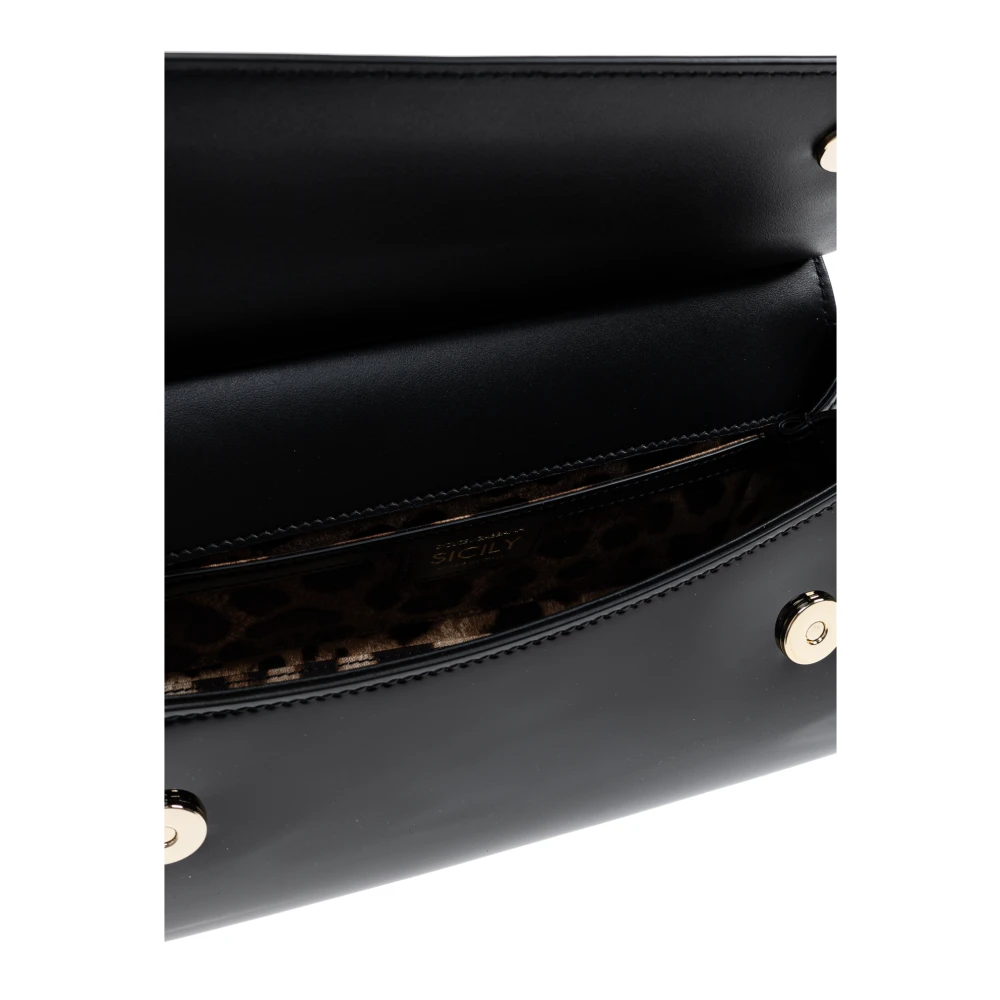 Dolce & Gabbana Sicily Schoudertas Black Dames