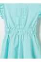 turquoise-ruffled-cotton-dress-for-girls