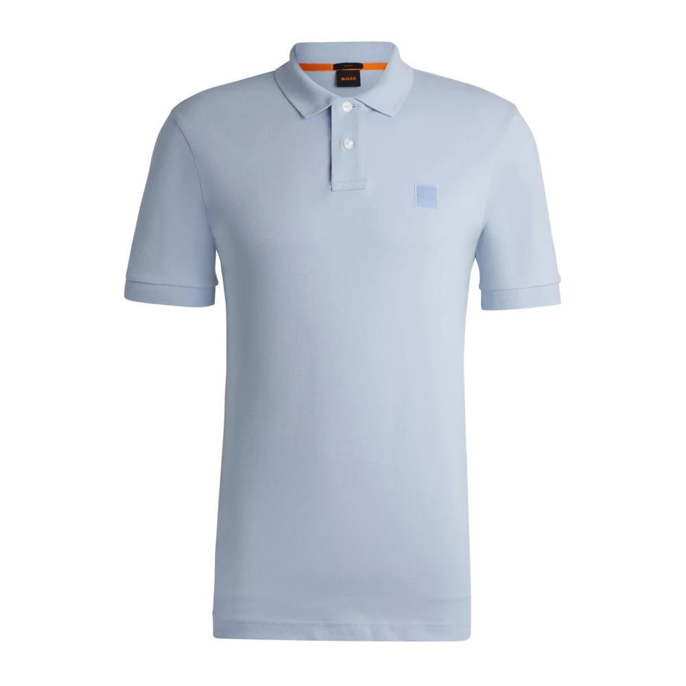 Hugo Boss Slim-Fit Oranje Polo Shirt Blue Heren