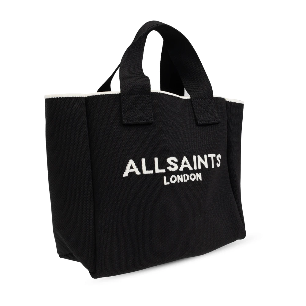 AllSaints Izzy Shopper Bag Black Dames