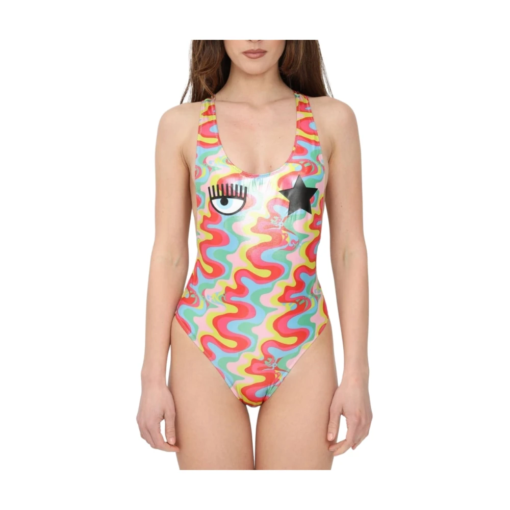 Chiara Ferragni Collection One-piece Multicolor, Dam