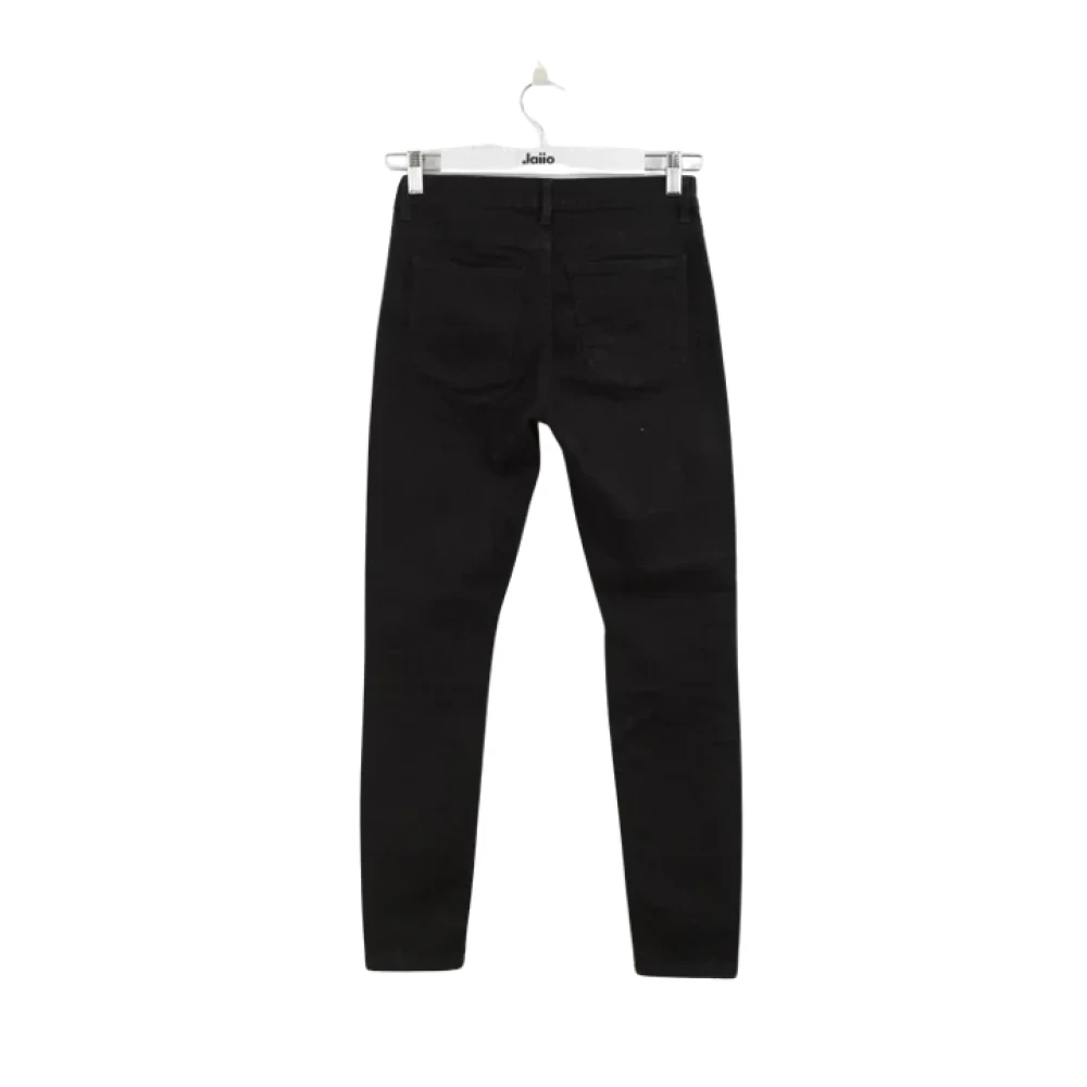 Acne Studios Pre-owned Cotton jeans Black Dames