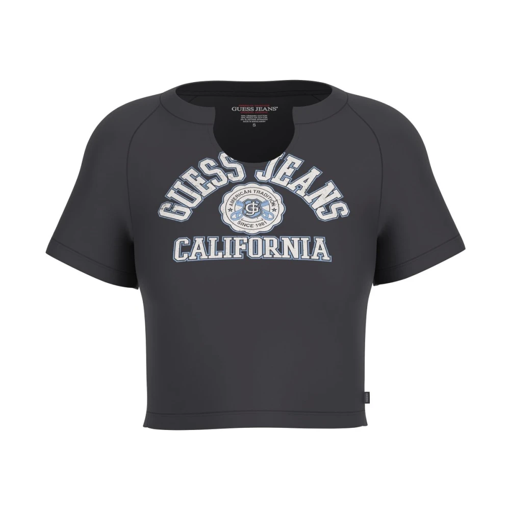 Guess - Tops > T-Shirts - Black - Guess - Modalova