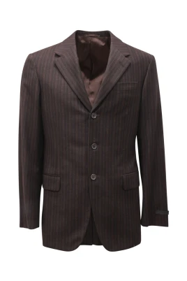 Pinstripes Wool Suit