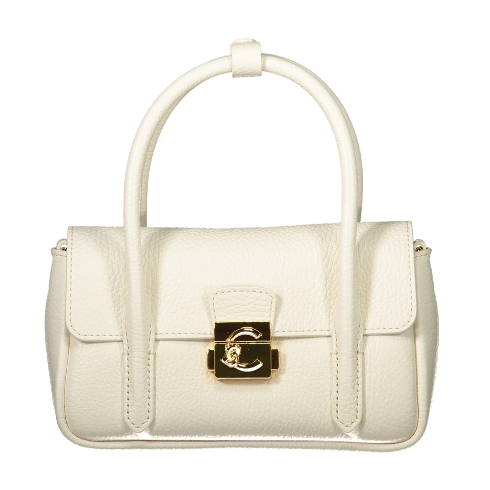 Coccinelle , Handbags, Female, White, One Size, Mini C-Me Lock Bag