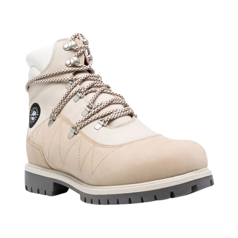 Timberland Women's Beige Hiker Boots - Lace-Up Boots - 4 Uk - Shoes