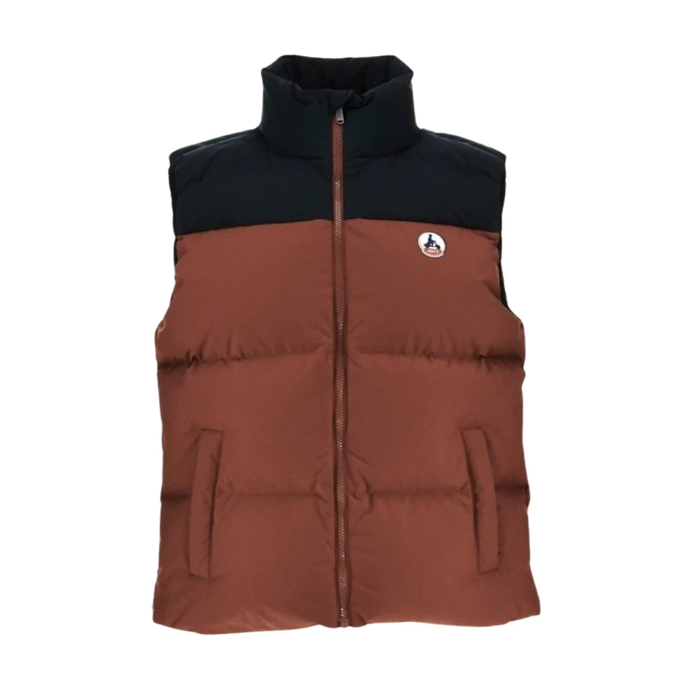 Jott Bicolor winterjas bestand tegen wind Brown Heren
