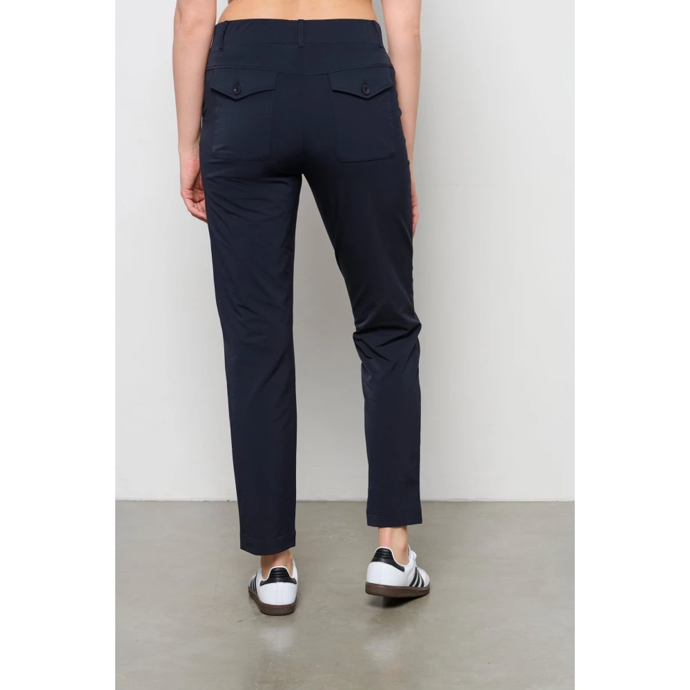 &Co Woman Slim Fit Broek Blue Dames