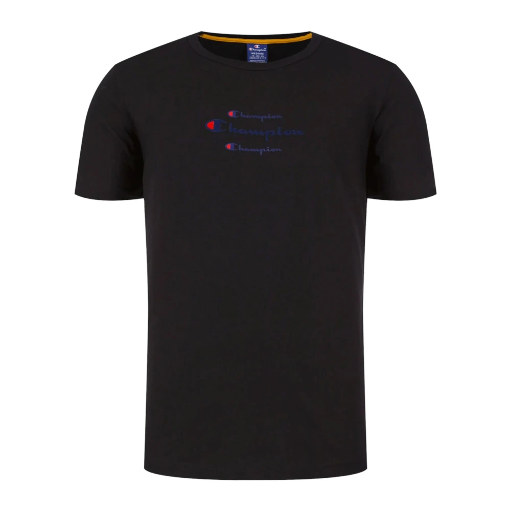 Champion Korte Mouw T-shirt Black Heren