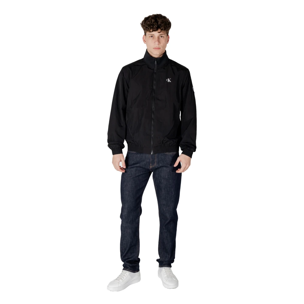 Calvin Klein Jeans Nylon Herenjassen Collectie Black Heren