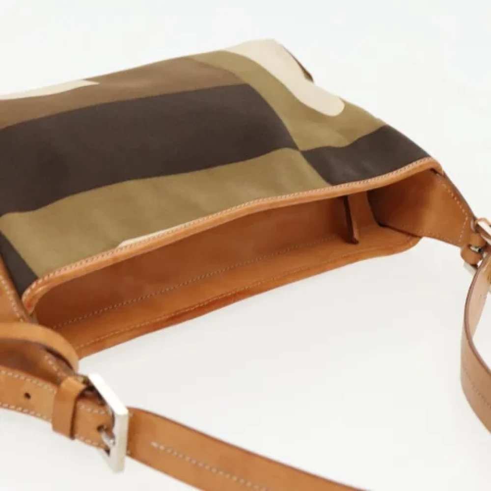 Bally Pre-owned Canvas shoulder-bags Green Dames