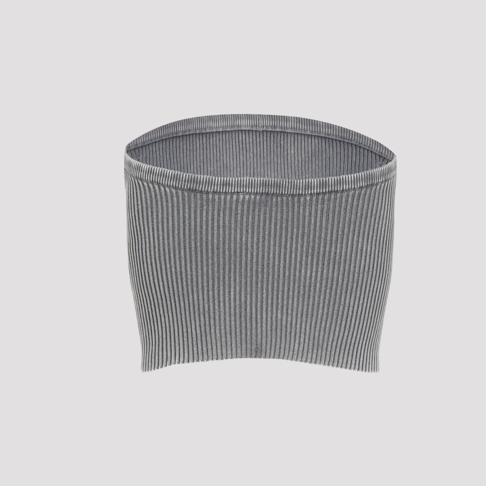 Diesel Grijze Topkleding Aw24 Chic Stijl Gray Dames