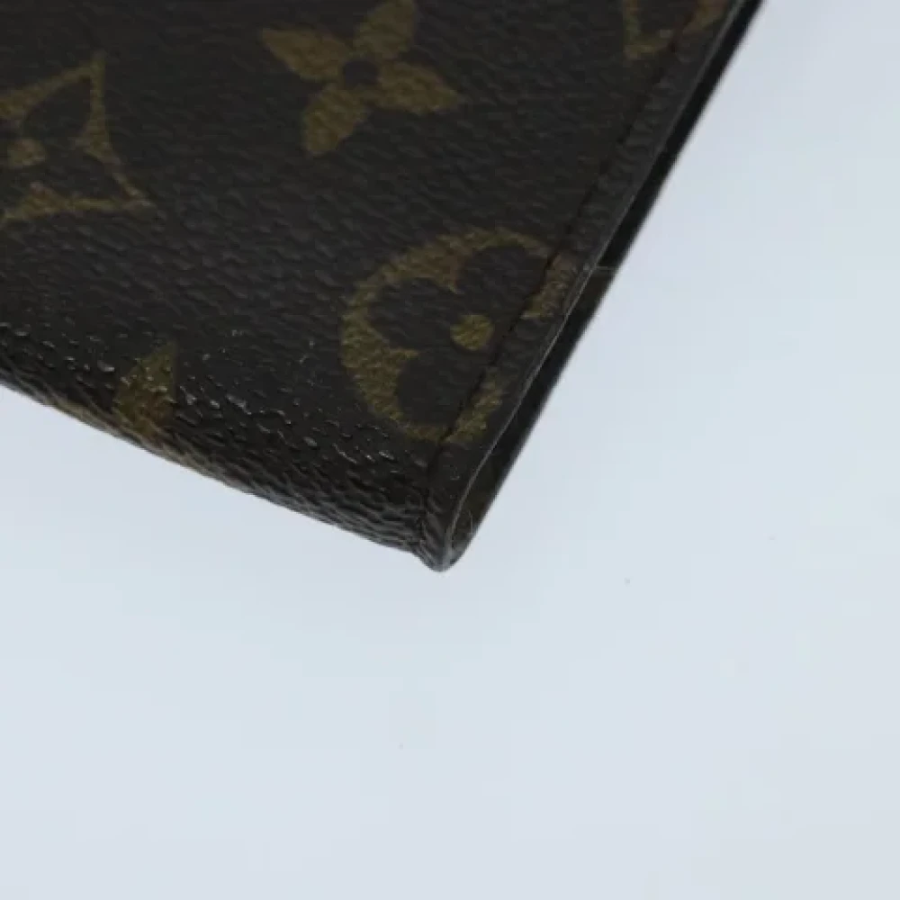Louis Vuitton Vintage Pre-owned Canvas pouches Brown Dames