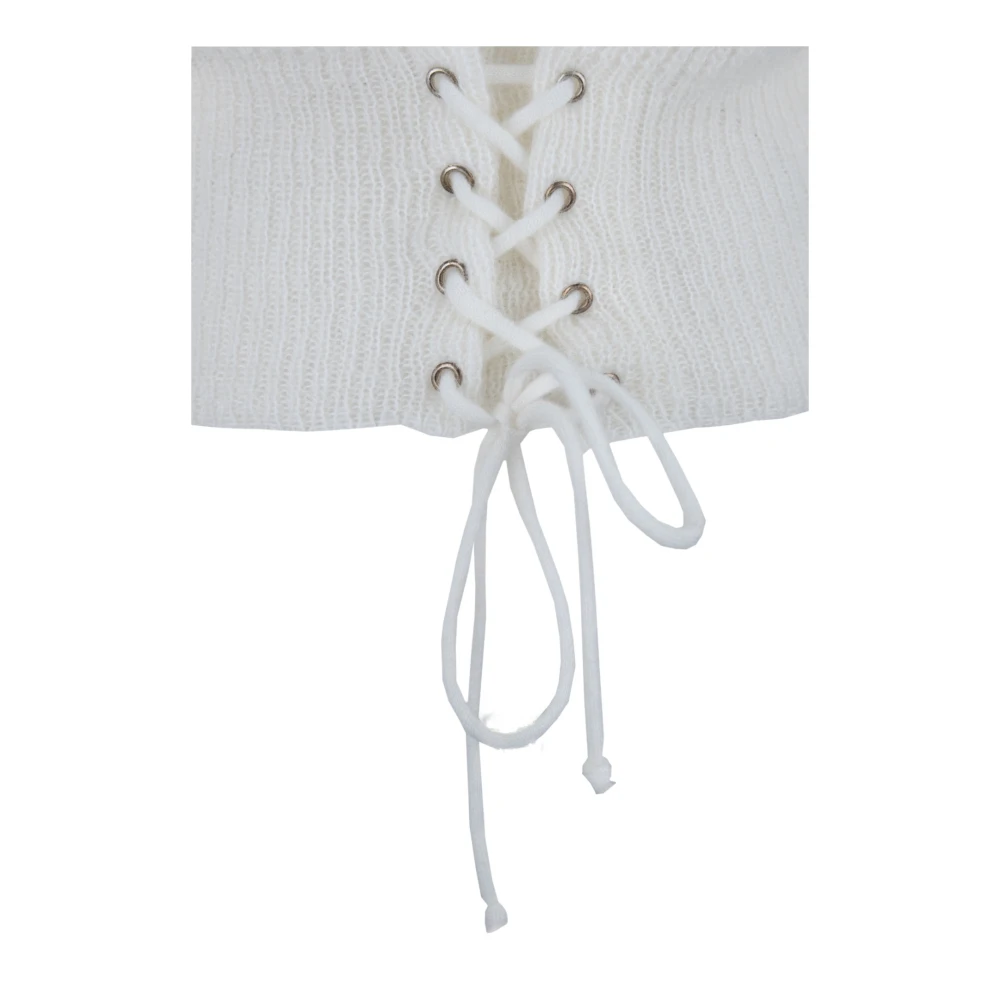 Aniye By Kanten Rug Dames Trui White Dames