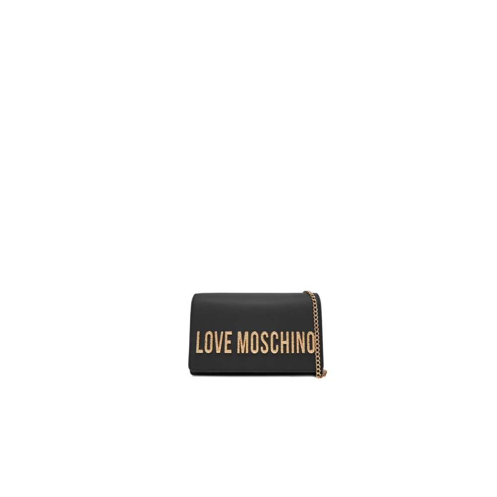Love Moschino Women's Black Cross Body Bags, One Size, Shoulder Bag