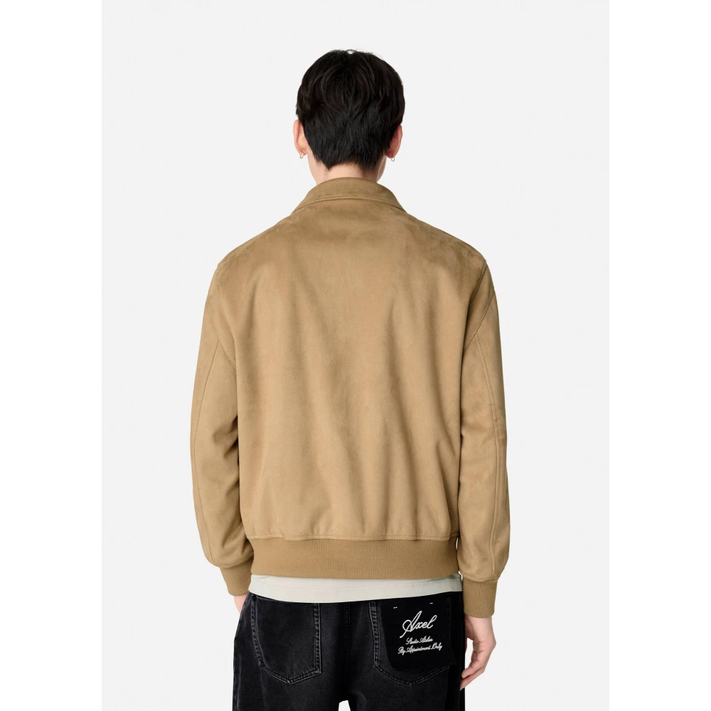 Axel Arigato Archetype Varsity Jacket Brown Heren