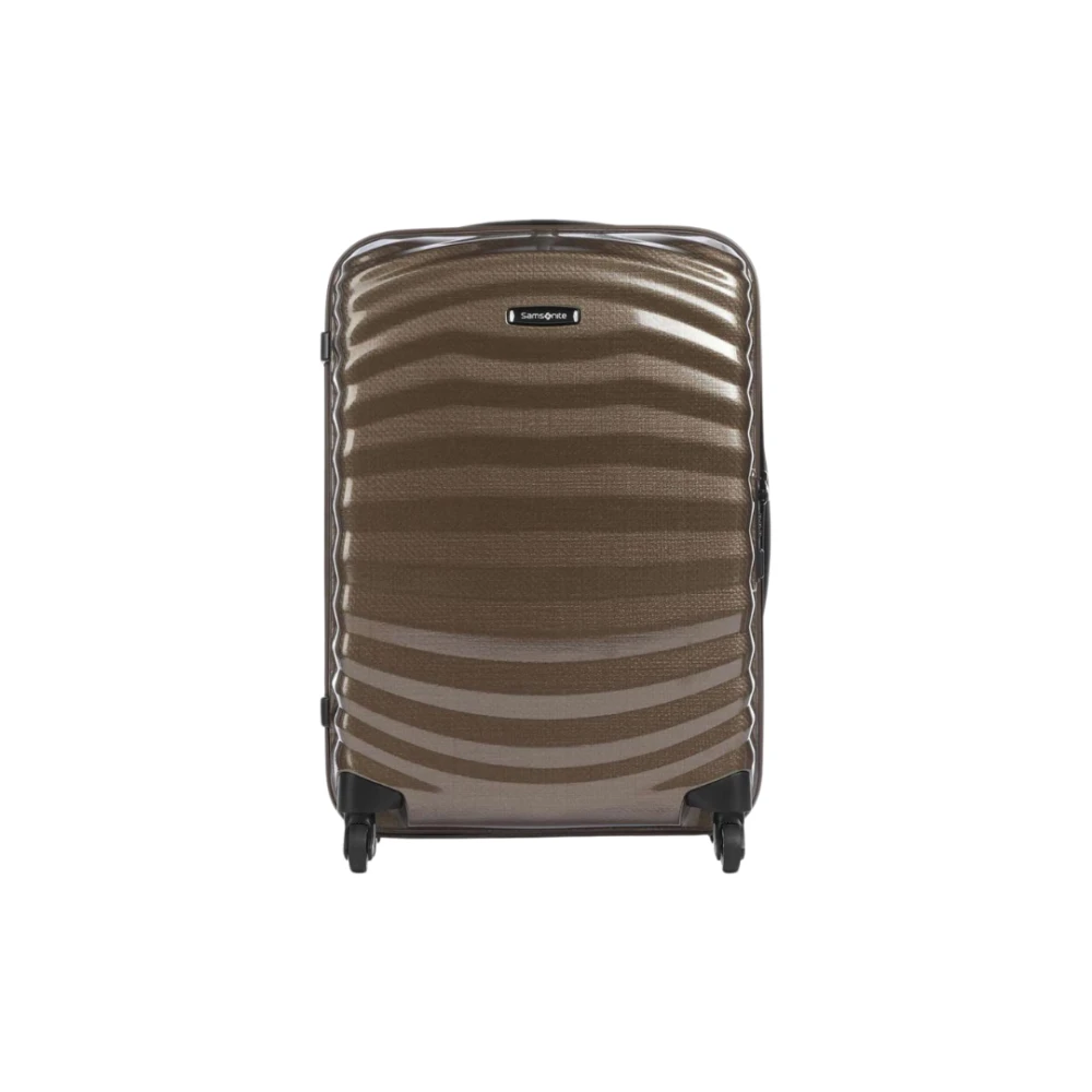 Samsonite Beige Lite Shock, Koffer, - Image 3