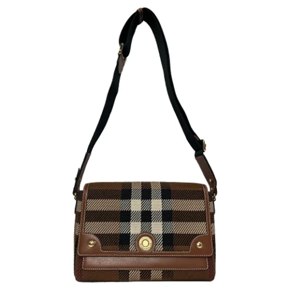 Burberry Leather shoulder-bags Brown Dames
