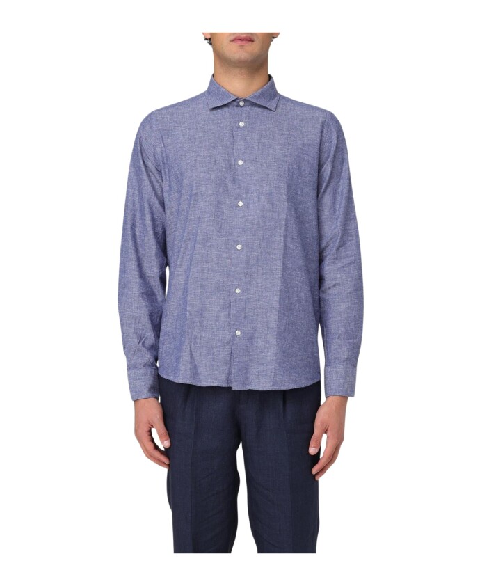 chemise-en-lin-bleue